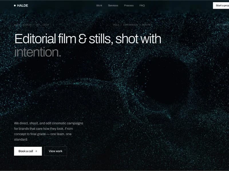 Estudio editorial de cine y fotografía